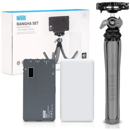 Newell Rangha szett RGB-W Rangha LED lámpa diffúzorral és állvánnyal