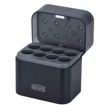 Newell nyolccsatornás töltő AA (R6) újratölthető akkumulátorokhoz