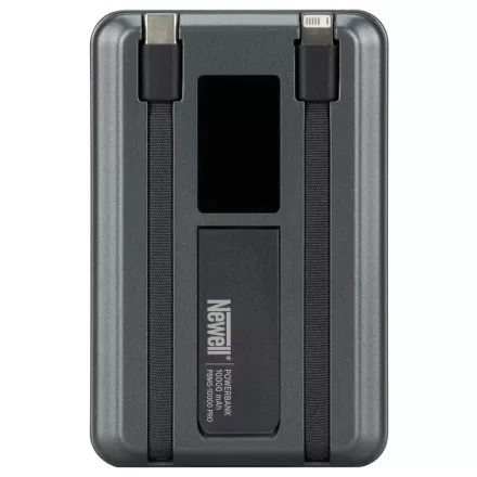 Newell MS-10000 Pro MagSafe Power Bank 10000mAh USB-C + Lightning (szürke)