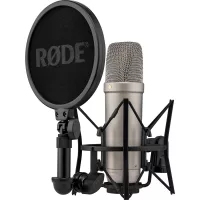   Rode NT1 GEN5 nagymembrános kondenzátor stúdió mikrofon csomag (ezüst)
