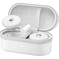   Boya Omic-U 2.4GHz Ultrakompakt vezeték nélküli mikrofon (USB-C, 1 vevő + 2 adó,  töltőtok) fehér