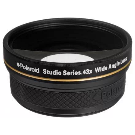 Polaroid 0,43x nagylátószögű és makró előtétlencse (58mm)