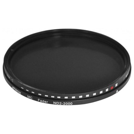 Polaroid Multicoated Vario ND2-2000 Fader szürkeszűrő (58mm)