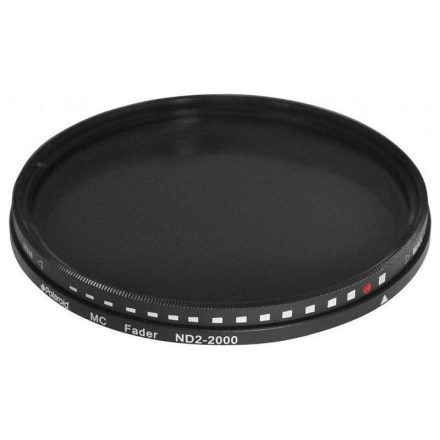 Polaroid multicoated vario ND 2-2000 változtatható szürkeszűrő (82mm)