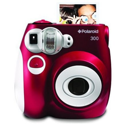Polaroid 300 instant fényképezőgép (piros)