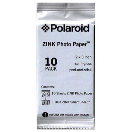 Polaroid Zink zero-ink fotópapír (5x7.5cm) 10 db-os csomag