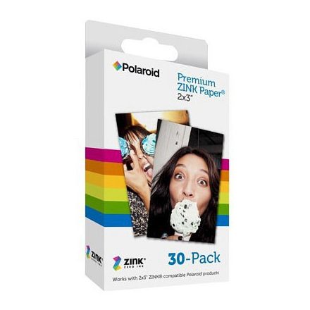 Polaroid Zink zero-ink fotópapír (5x7.5cm) 30 db-os csomag