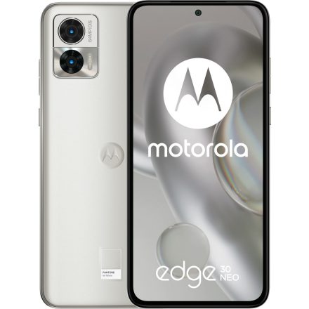 Motorola Edge 30 Neo 8GB/128GB Ice Palace Dual SIM kártyafüggetlen okostelefon (ezüst)