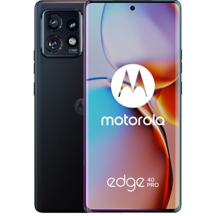 Motorola Edge 40 Pro 12GB/256GB Interstellar Black Dual SIM kártyafüggetlen okostelefon (fekete)