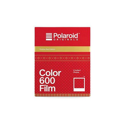 Polaroid Originals Festive Red Edition színes instant fotópapír Polaroid 600 és i-Type kamerákhoz