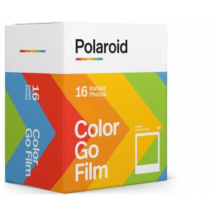 Polaroid Go színes Film, Polaroid Go instant kamerához, 16db instant fotó