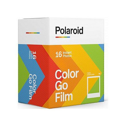 Polaroid Go színes Film, Polaroid Go instant kamerához, 16db instant fotó (bontott)