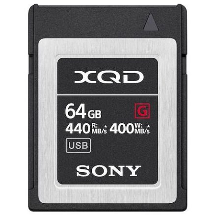 Sony XQD G 64GB (440MB/s) memóriakártya (QDG64F.SYM)