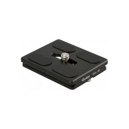 Rollei QAL-50 Arca kompatibilis gyorscseretalp (2 db) (fekete)