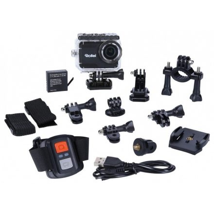 Rollei 6S Plus akciókamera (fekete)