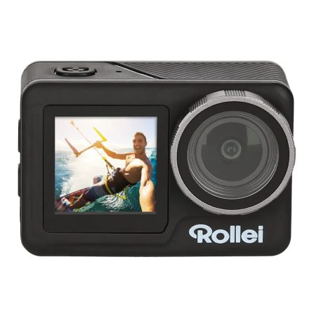 Rollei 11S Plus (akciókamera 4K/60fps 10MP f/2.8 170° wifi képstabi érintő képernyő 2 kijelző, vízálló)