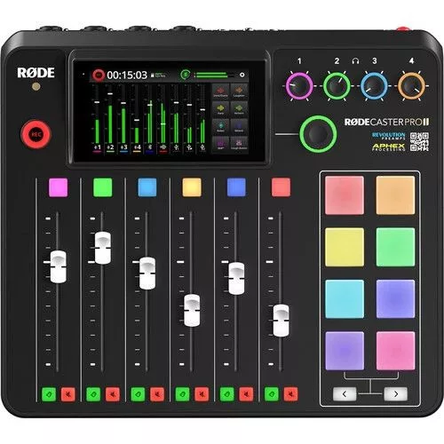 Rode RodeCaster Pro II podcast és audio produkciós keverő