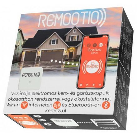 Remootio 2.0 Dual Univerzális USB, okosotthon Wi-Fis, Bluetoothos kapunyitó 20 kulcsos+vendégkulcsok (RE-7770103-HU-2.0)