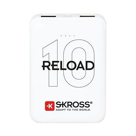 Skross Reload10 10Ah power bank USB/microUSB kábellel, két kimenettel