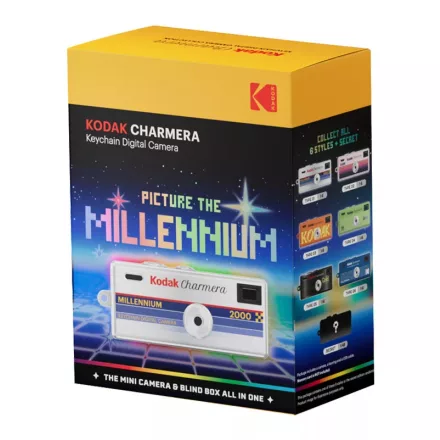 Kodak Charmera Millennium mini digitális fényképezőgép és kulcstartó (Blind Box / véletlenszerű kiadás)