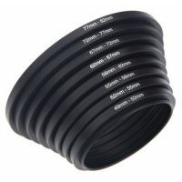   Rollin/ACCPRO 8 az 1-ben menetátalakító gyűrű szett (Step-Up) (49-82mm)