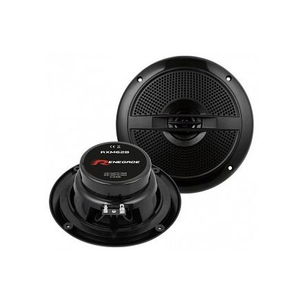 Renegade Marine RXM-62B 16,5cm-es 2-utas koaxiális kültéri hangszórópár (fekete)