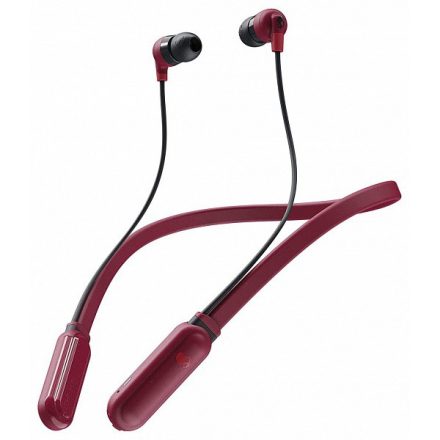 Skullcandy INKD+ Wireless nyakpántos fülhallgató (bordó)