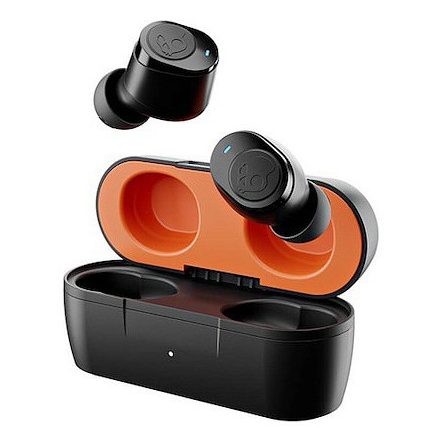 Skullcandy Jib True Wireless vezeték nélküli fülhallgató (fekete/narancssárga)