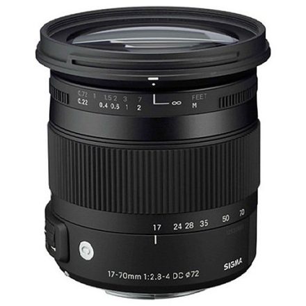 Sigma AF 17-70mm f/2.8-4 DC Macro OS HSM Contemporary (Nikon) (használt III)