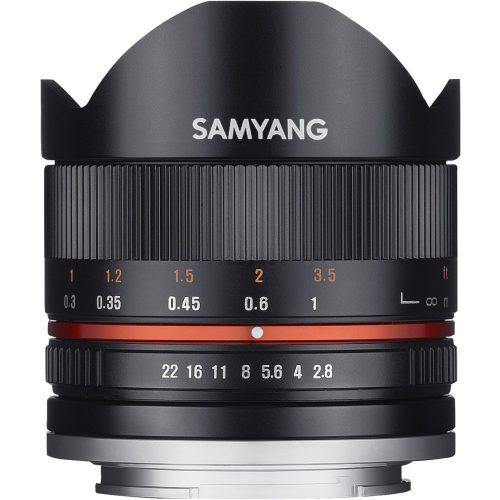 Samyang 8mm f/2.8 UMC Fisheye II (Fujifilm X) (használt)