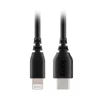   Rode SC21 csúcsminőségű, kerek keresztmetszetű USB-C - Lightning összekötő kábel (MFi minősített) (30cm)