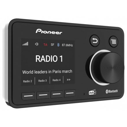 Pioneer SDA-11DAB DAB+ digitális rádió adapter Bluetooth-támogatással