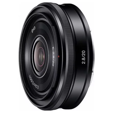 Sony 20mm f/2.8 (Sony E) (fekete) (SEL20F28.AE) (használt)