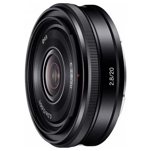 Sony 20mm f/2.8 (Sony E) (fekete) (SEL20F28.AE) (használt)