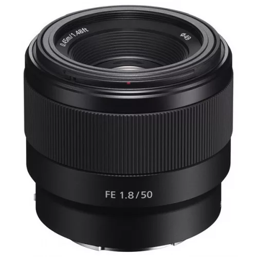Sony FE 50mm f/1.8 objektív