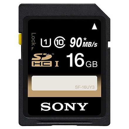 Sony SDHC 16GB Class 10 UHS-I U1 (90MB/s) (SF16U)