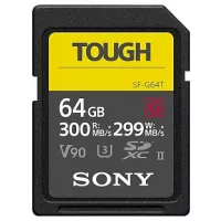   Sony Tough G 64GB SDXC UHS-II (300MB/s) memóriakártya (SF64TG)