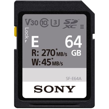 Sony SDXC UHS-II U3 64GB memóriakártya