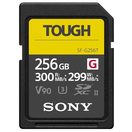 Sony Tough G 256GB SDXC (300MB/s) memóriakártya