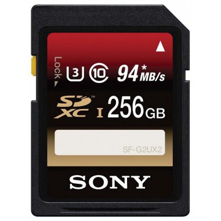 Sony SDXC Expert 256GB Class 10 UHS-I U3 (94MB/s, 70MB/s) (SFG2UX2)