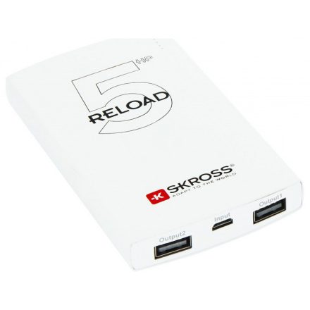 Skross 5Ah power bank micro USB kábellel