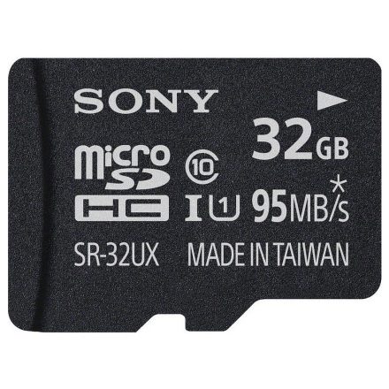 Sony microSDHC 32GB Class 10 UHS-I U3 (95MB/s, 70MB/s) (SR32UXA)