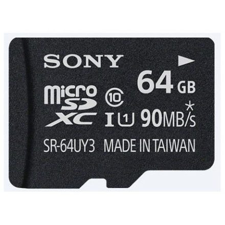 Sony microSDXC 64GB Class 10 UHS-1 U1 (90MB/s) (SR64UYA)