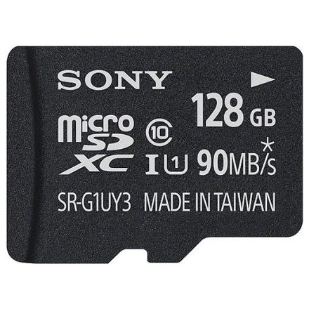 Sony microSDXC 128GB Class 10 UHS-1 U1 (90MB/s) (SRG1UYA)