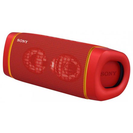 Sony SRS-XB33R Extra Bass hordozható Bluetooth hangszóró (piros)