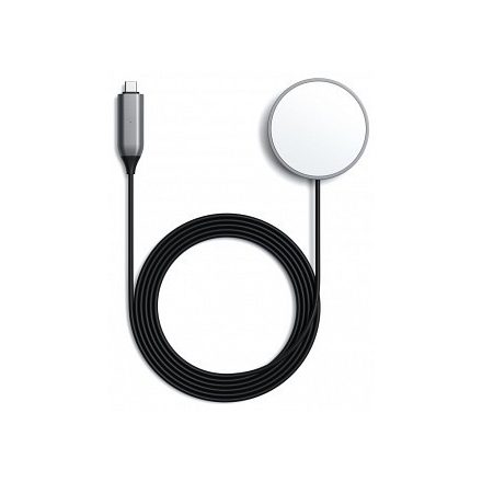Satechi TYPE-C mágneses vezeték nélküli töltőkábel (asztroszürke)