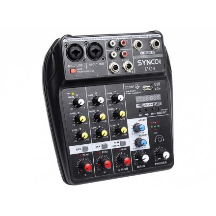Synco MC4 4 csatornás audio mixer (SY-MC4)