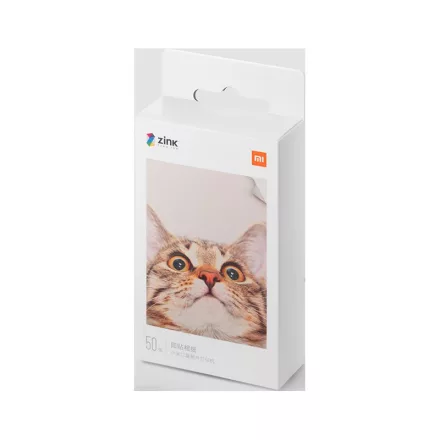 Xiaomi Mi hordozható fotónyomtató papír (2x3-inch, 20db)