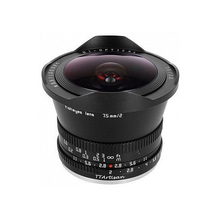 TTArtisan 7,5mm APS-C f/2.0 Fisheye (Fujifilm) (TTAA31B-FX)