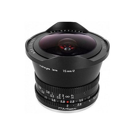 TTArtisan 7,5mm APS-C f/2.0 Fisheye (Leica L) (TTAA31B-L)